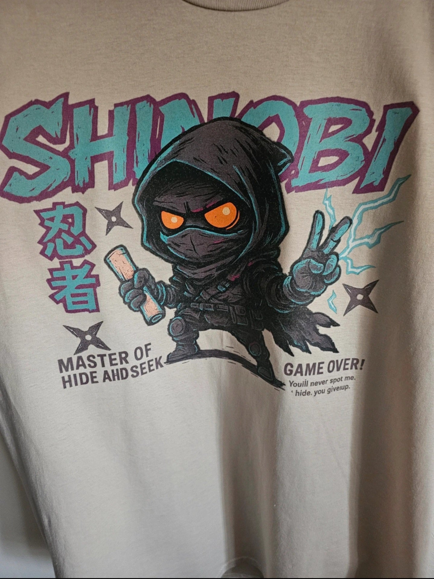 Shinobi Ninja T-Shirt | Funny Gamer Graphic