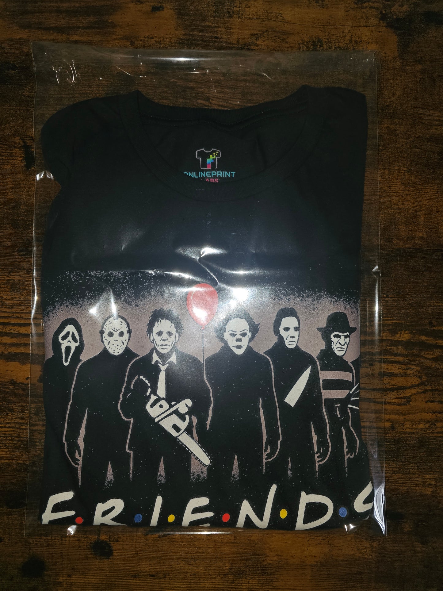 Horror Movie Friends T-Shirt Scary Movie Characters Funny Halloween Horror Shirt