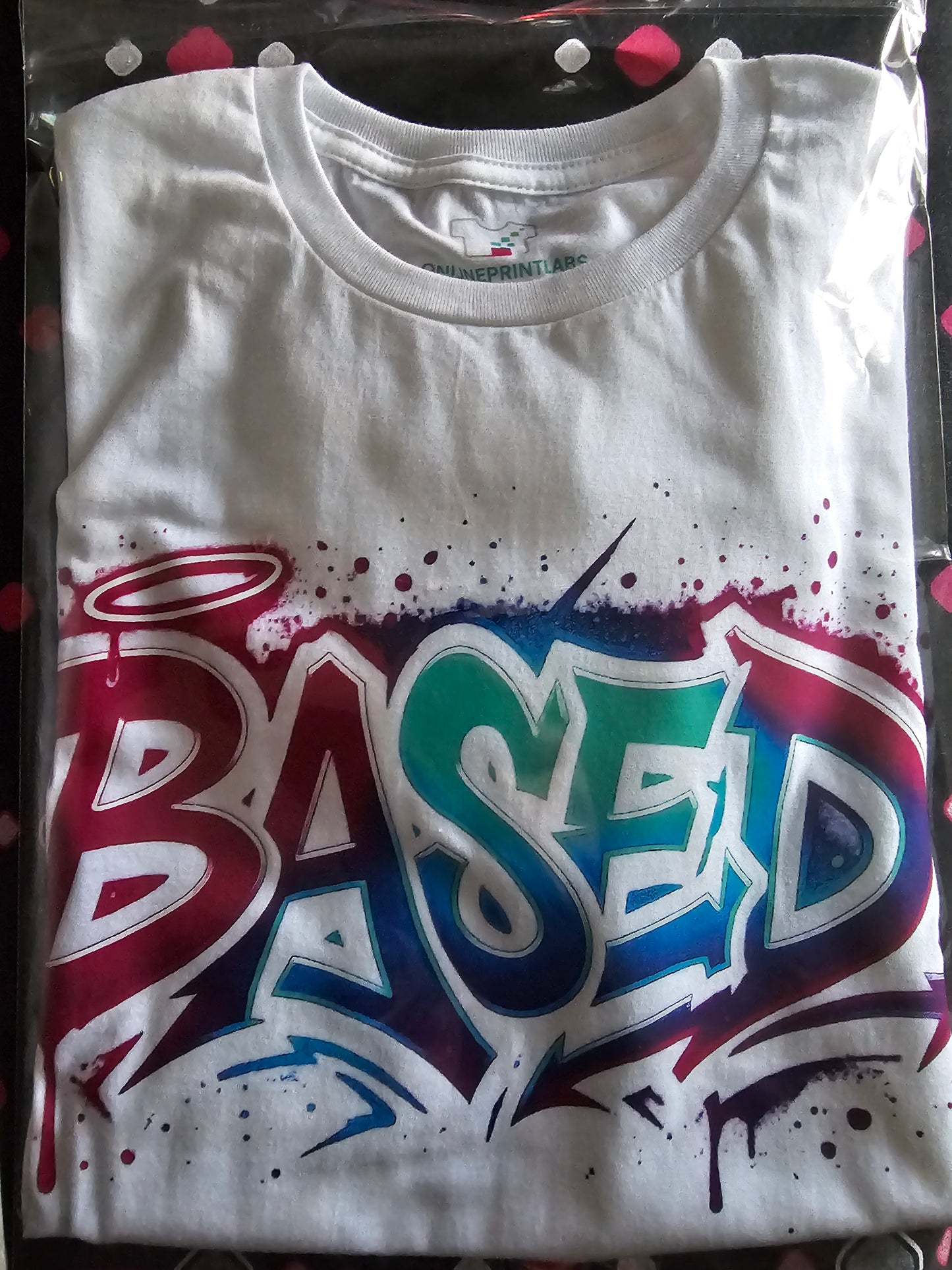 Original Graffiti “BASED” t shirt