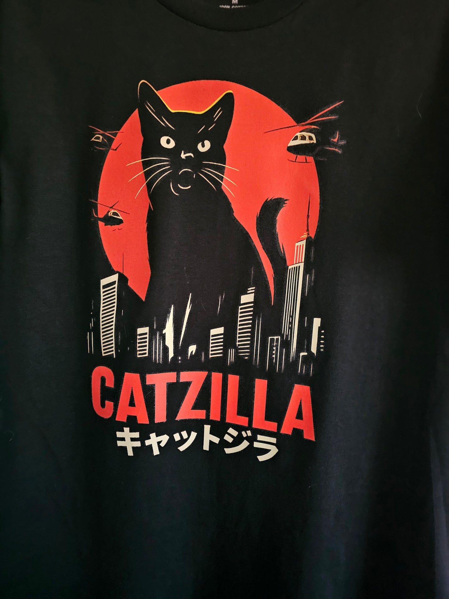 Catzilla T-Shirt | Funny Catzilla Graphic