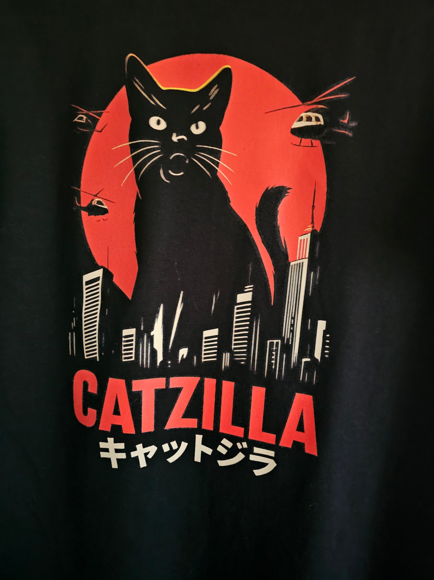Catzilla T-Shirt | Funny Catzilla Graphic