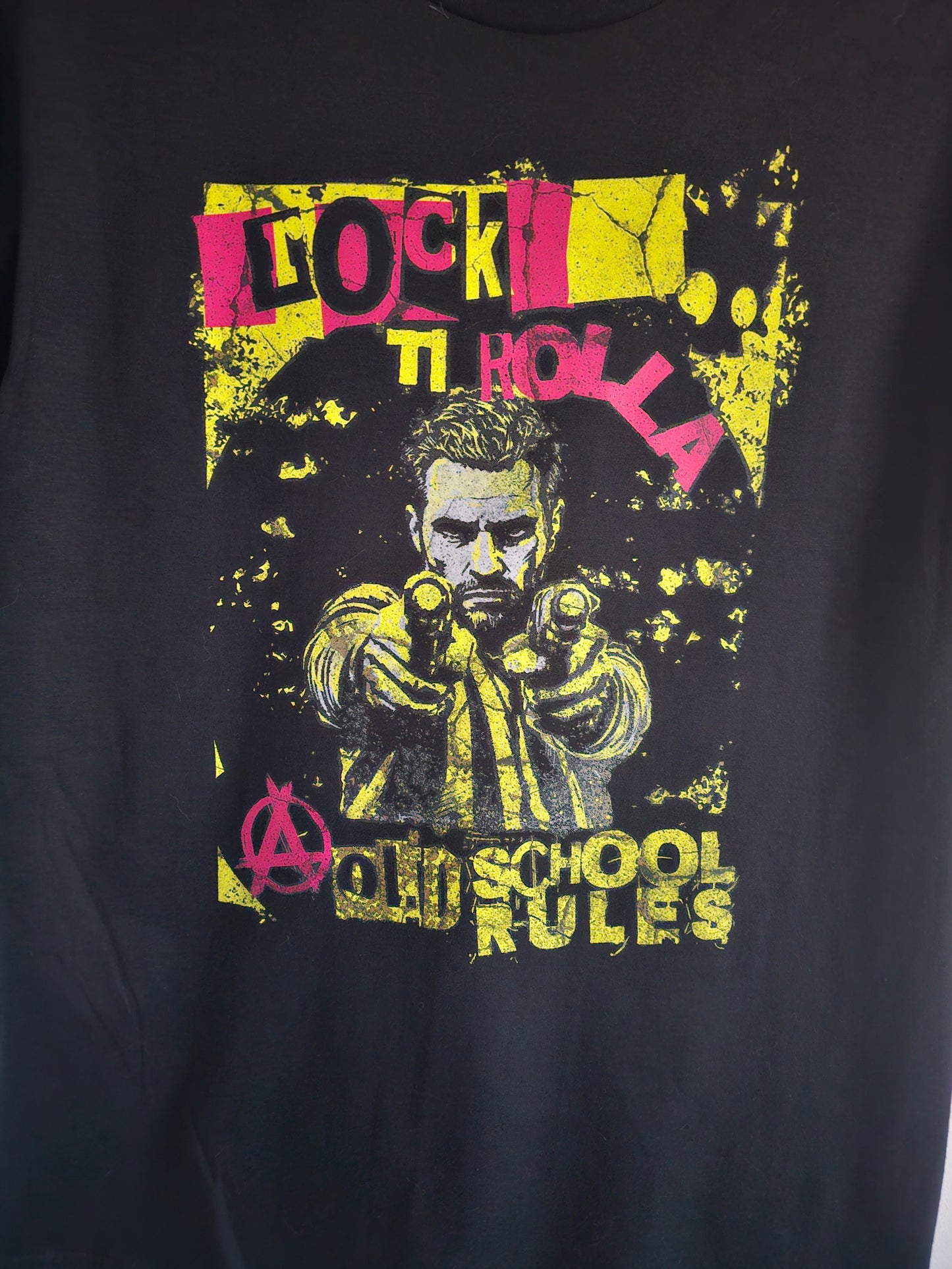 Rock n Rolla T-Shirt | Punk Rock Style Graphic  Vintage Distressed Shirt