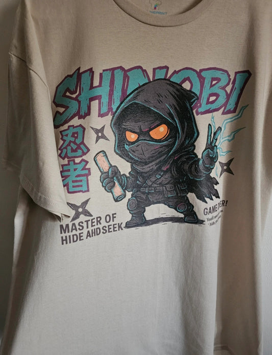 Shinobi Ninja T-Shirt | Funny Gamer Graphic
