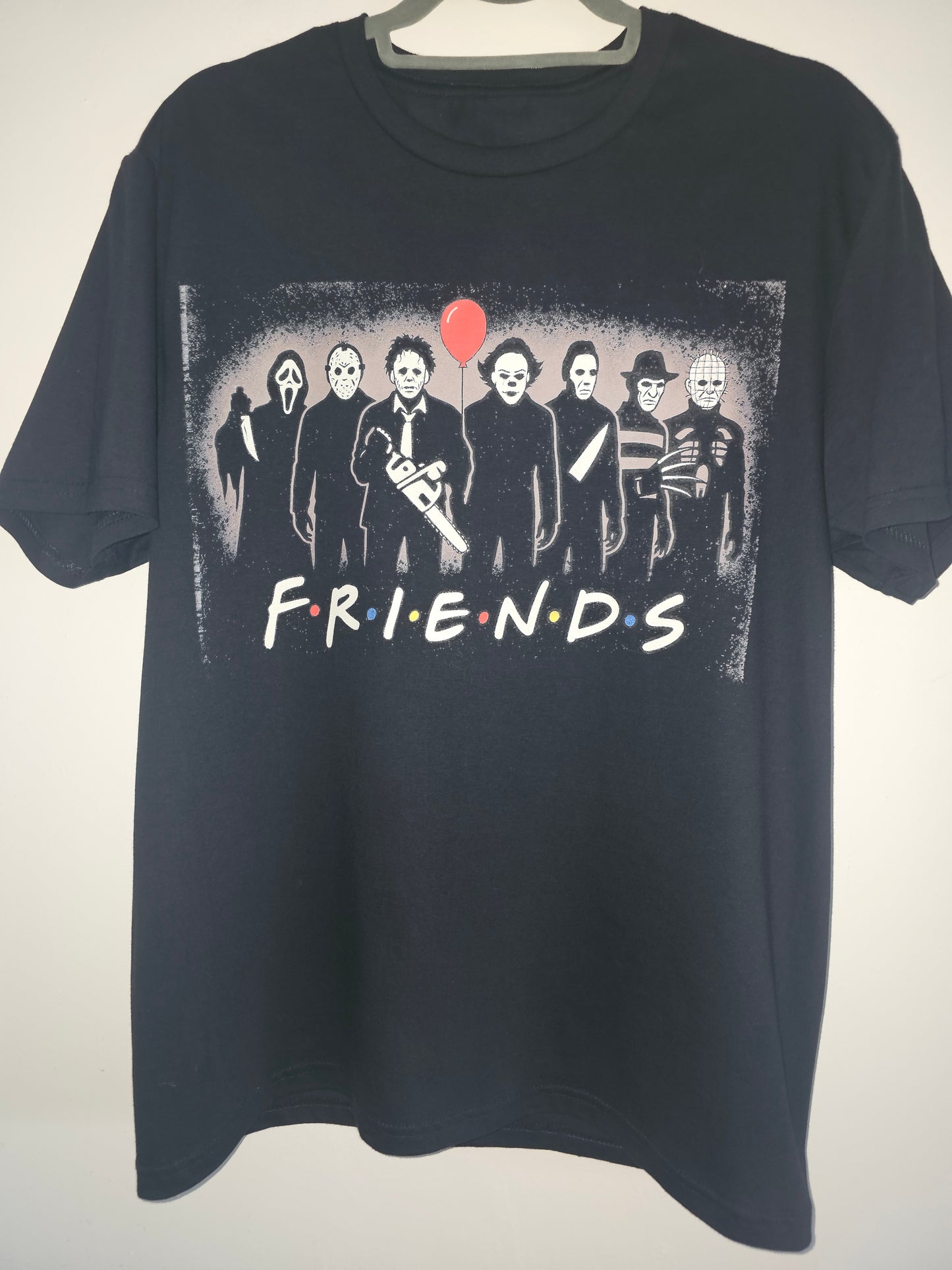 Horror Movie Friends T-Shirt Scary Movie Characters Funny Halloween Horror Shirt