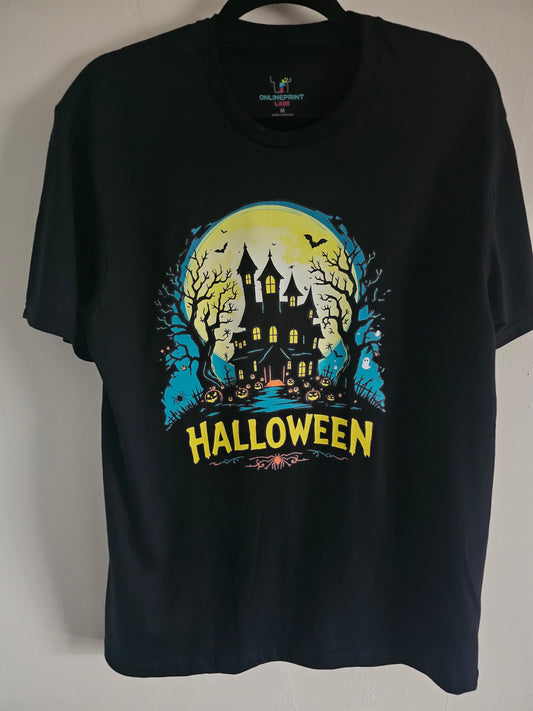 Haunted House Halloween T-Shirt | Spooky Haunted Mansion