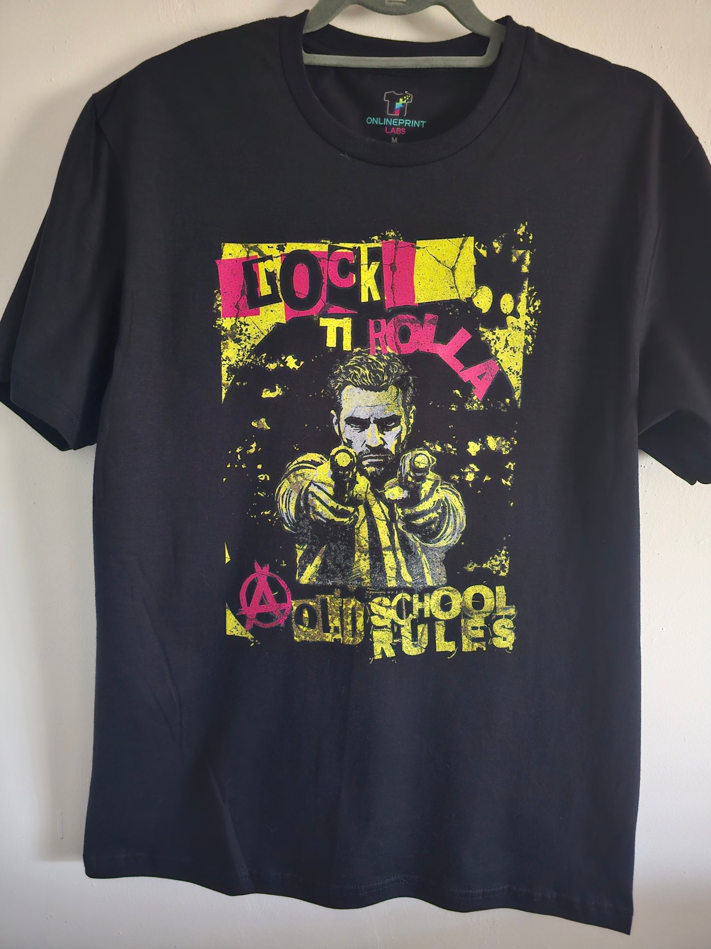 Rock n Rolla T-Shirt | Punk Rock Style Graphic  Vintage Distressed Shirt