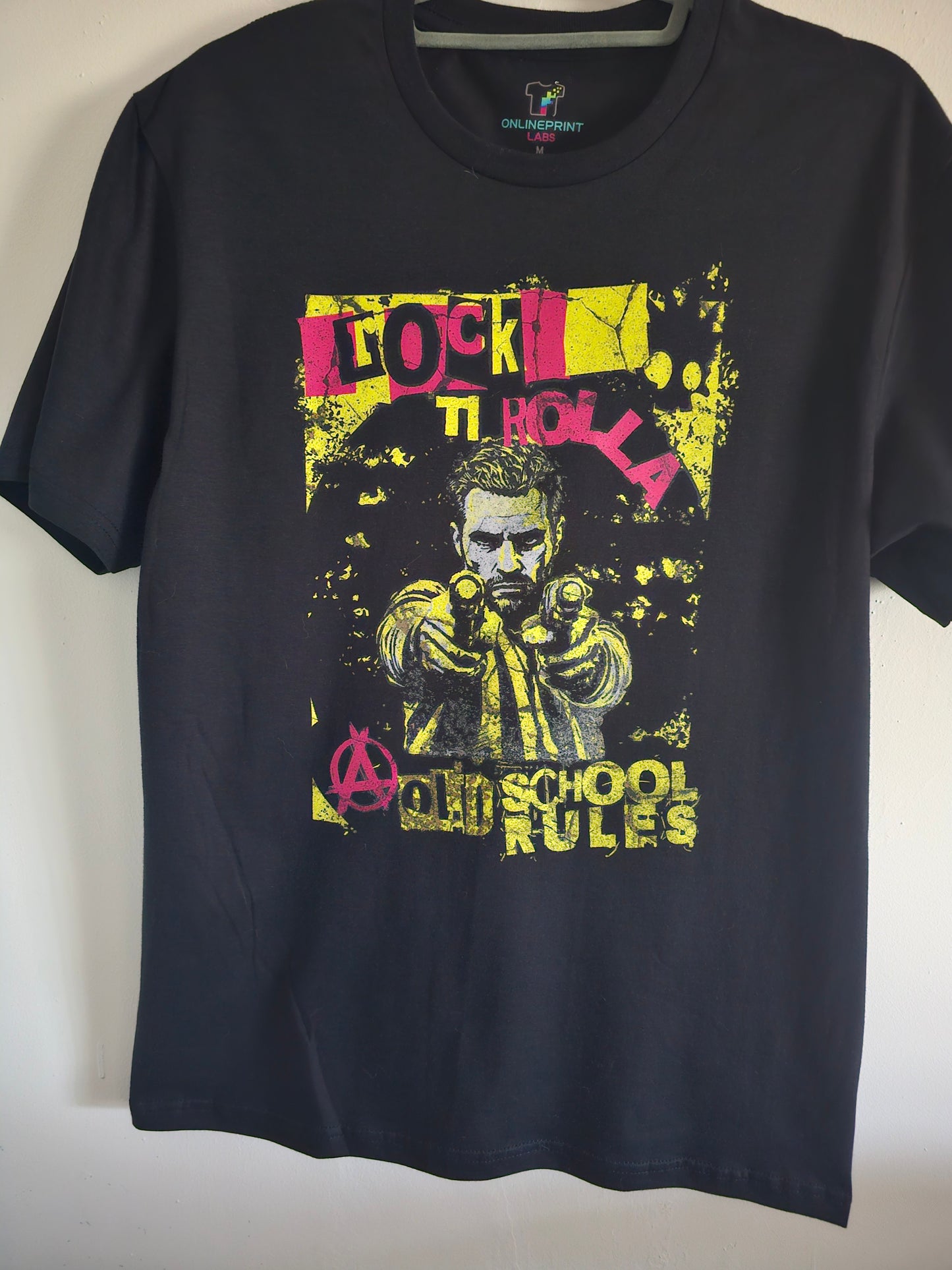 Rock n Rolla T-Shirt | Punk Rock Style Graphic  Vintage Distressed Shirt