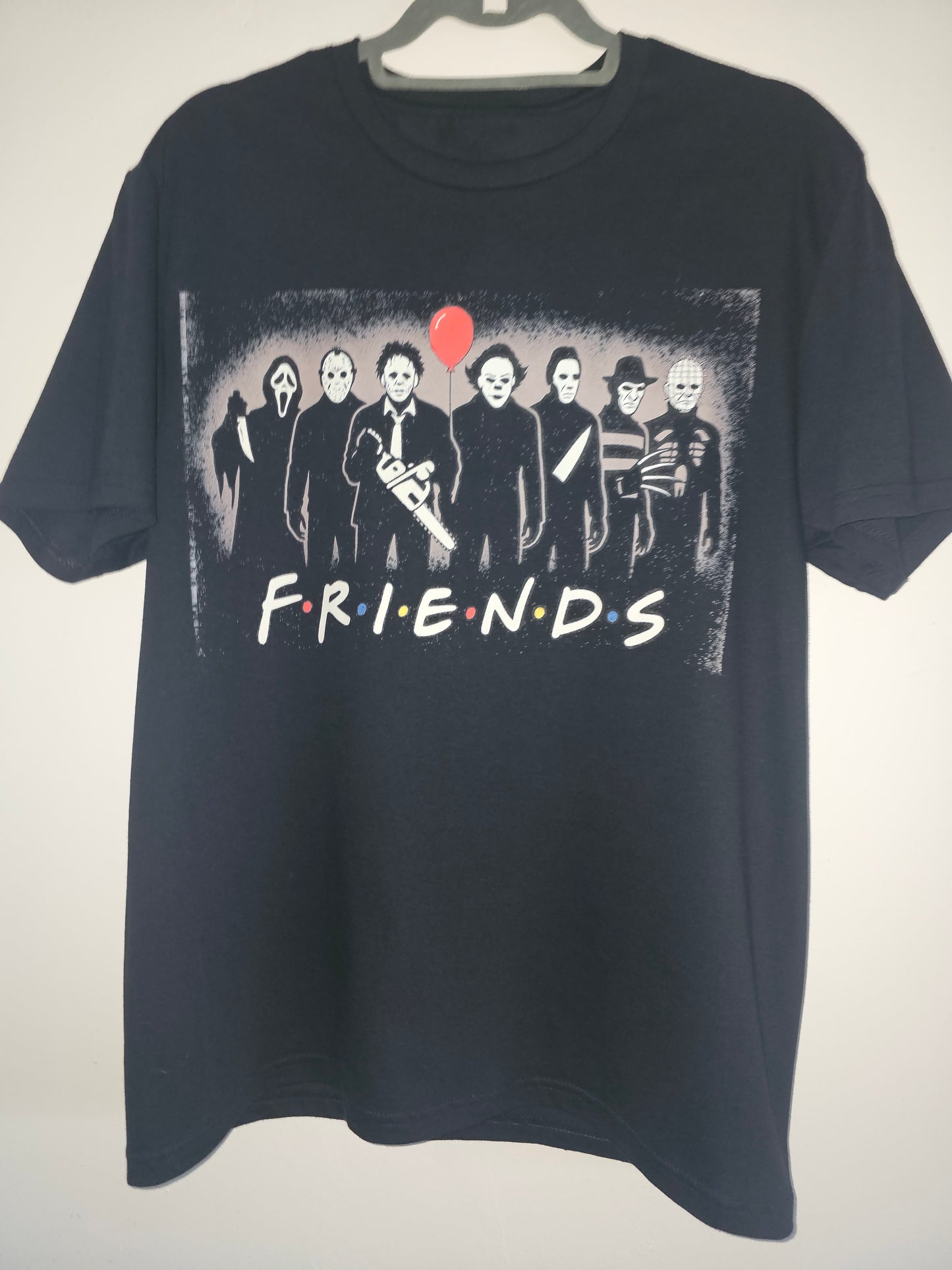 Horror Movie Friends T-Shirt Scary Movie Characters Funny Halloween Horror Shirt