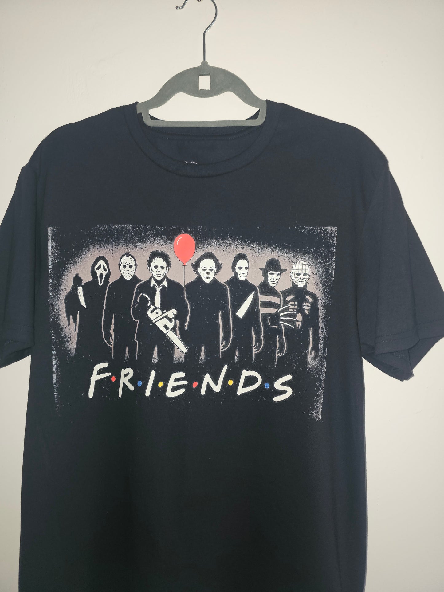 Horror Movie Friends T-Shirt Scary Movie Characters Funny Halloween Horror Shirt